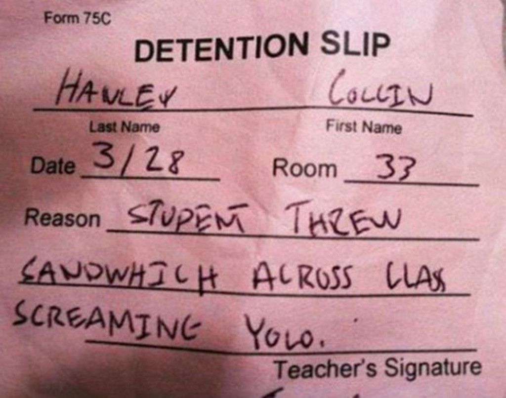 DetentionSlip