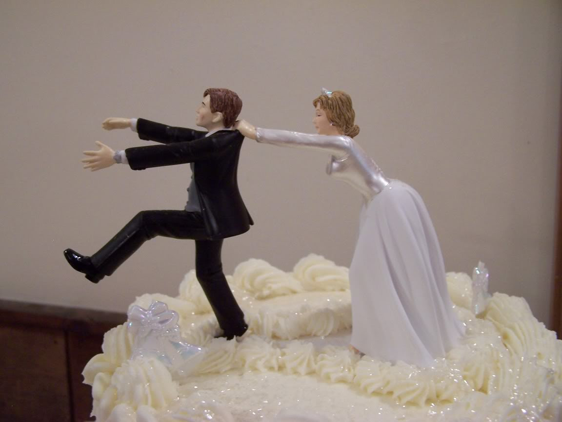 funny wedding cake topper remarkable and no running again Best of wedding cake toppers funny