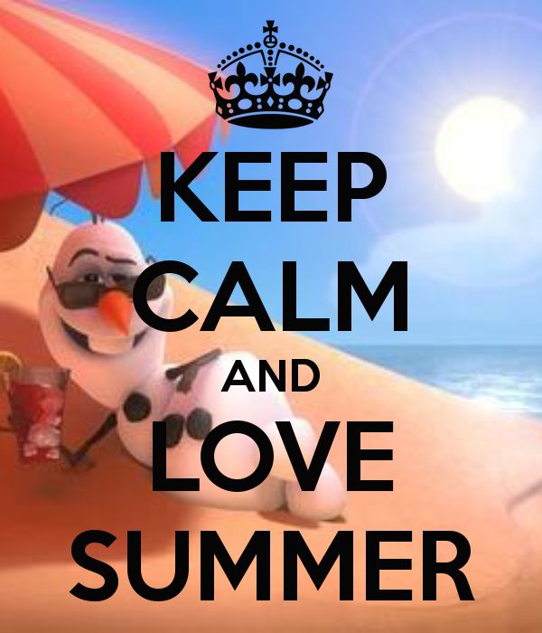 Keep Calm Summer