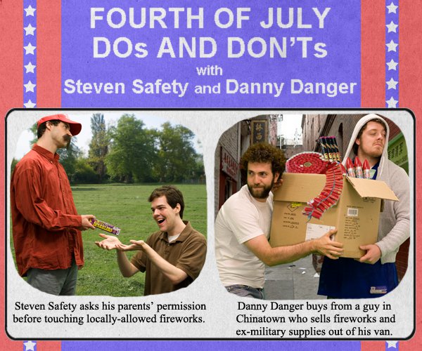 SafetyDangerFireworksFour